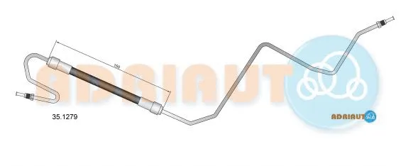 Flexible de frein ADRIAUTO 35.1279