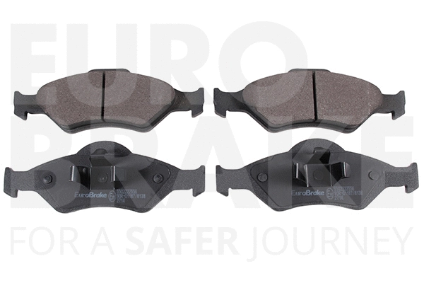 Kit de plaquettes de frein, frein à disque EUROBRAKE 5502222556