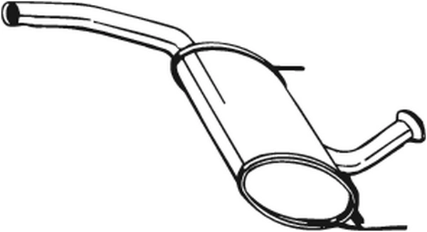 Silencieux central KLOKKERHOLM 200-221