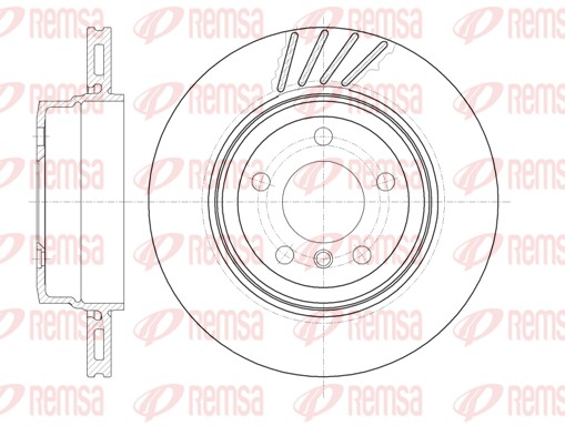 Disque de frein REMSA 6979.10
