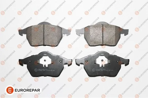 Kit de plaquettes de frein, frein à disque EUROREPAR 1617277180