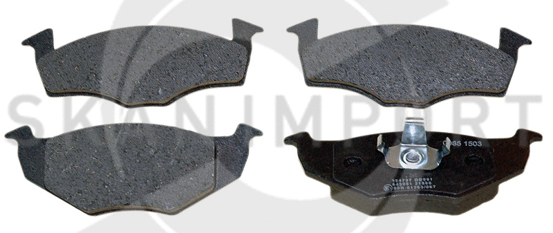 Kit de plaquettes de frein, frein à disque SKANIMPORT BVV 1006