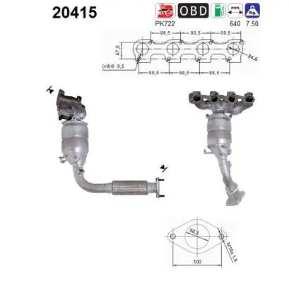 Catalyseur AS 20415