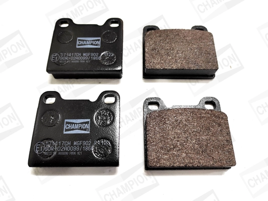 Kit de plaquettes de frein, frein à disque CHAMPION 571417CH