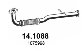 Tuyau d'échappement ASSO 14.1088
