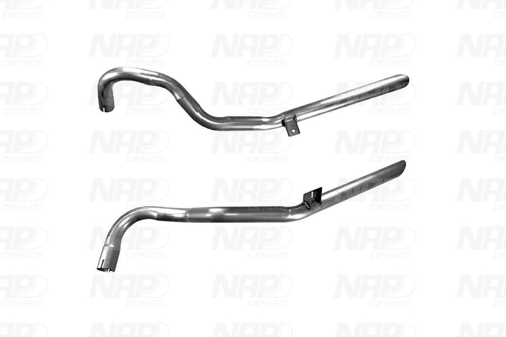 Tuyau d'échappement NAP carPARTS CAC10298