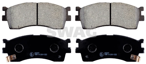 Kit de plaquettes de frein, frein à disque SWAG 33 10 5086