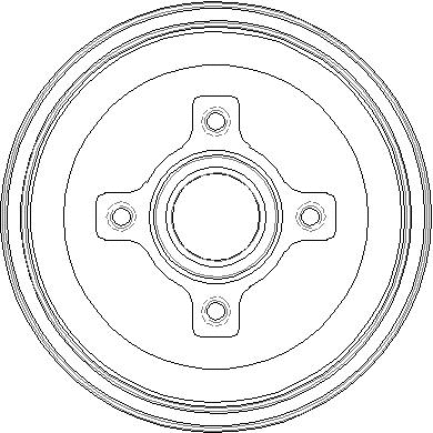 Tambour de frein National NDR243