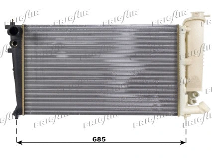 Radiateur, refroidissement du moteur FRIGAIR 0103.3021