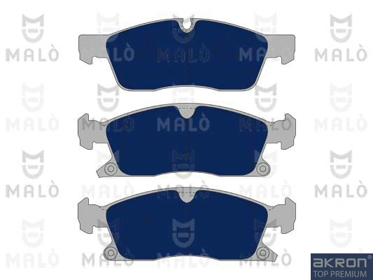 Kit de plaquettes de frein, frein à disque AKRON-MALÒ 1051074