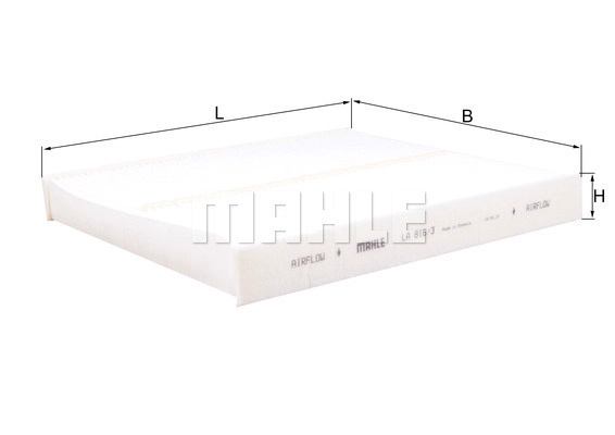 Filtre, air de l'habitacle WILMINK GROUP WG2326020
