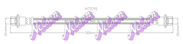 Flexible de frein KAWE H7291