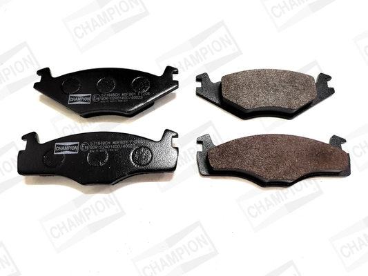 Kit de plaquettes de frein, frein à disque CHAMPION 571848CH