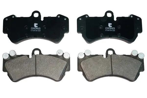 Kit de plaquettes de frein, frein à disque CWORKS C11CR1104