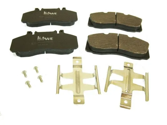 Kit de plaquettes de frein, frein à disque KAWE 88092