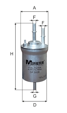 Filtre à carburant MFILTER DF 3528