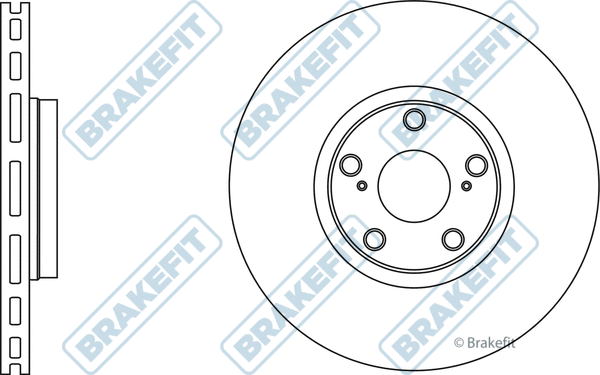 Disque de frein APEC SDK6584