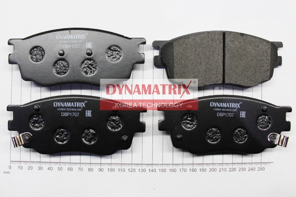 Kit de plaquettes de frein, frein à disque DYNAMATRIX DBP1707