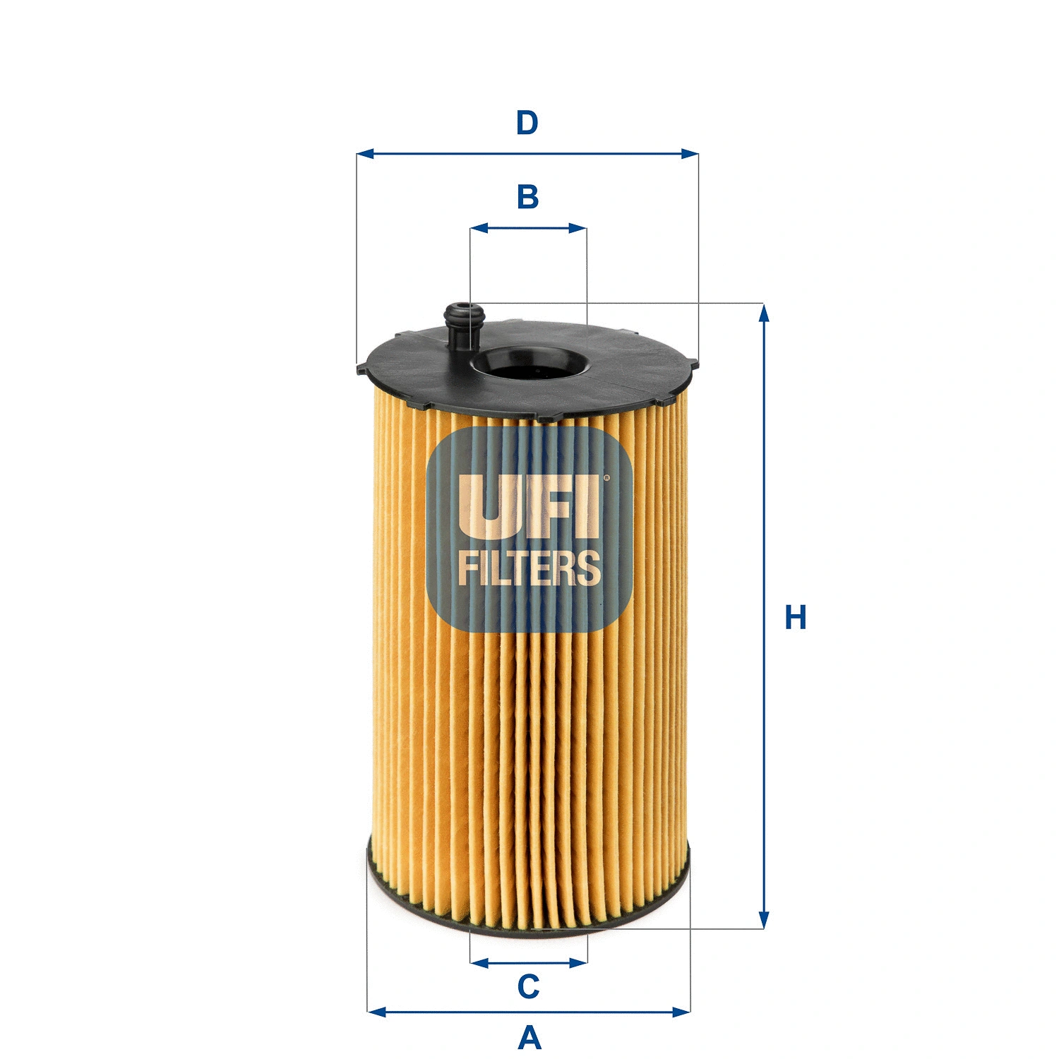 Filtre à huile UFI 25.066.00