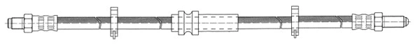 Flexible de frein CEF 517068