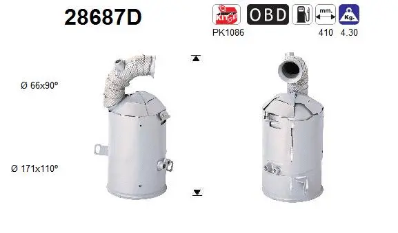 Catalyseur AS 28687D