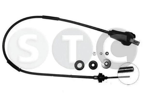 Tirette à câble, commande d'embrayage STC T482699