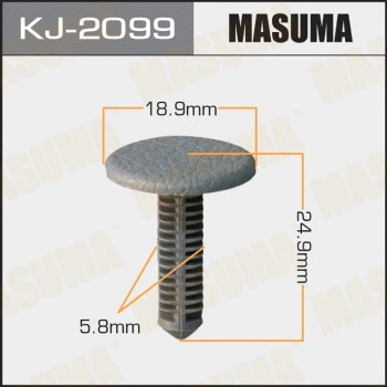 Clip, enjoliveur MASUMA KJ-2099