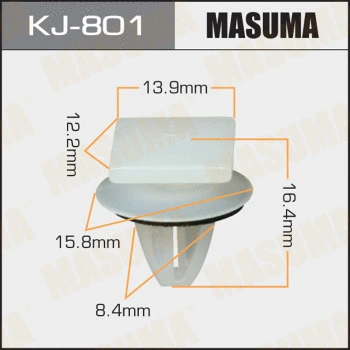 Clip, enjoliveur MASUMA KJ-801