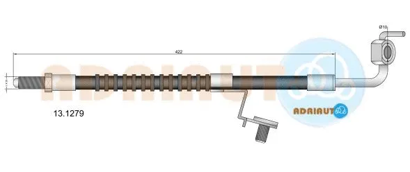 Flexible de frein ADRIAUTO 13.1279