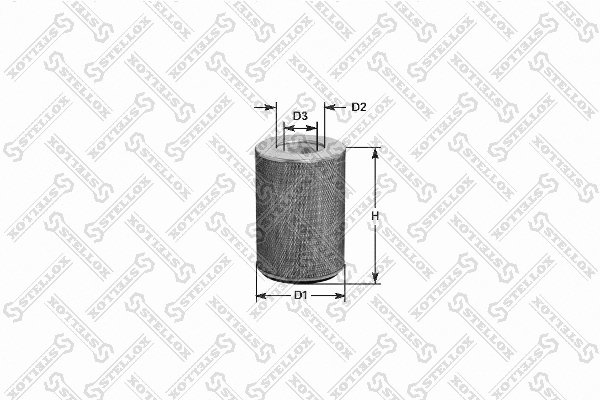 Filtre à air STELLOX 81-21012-SX