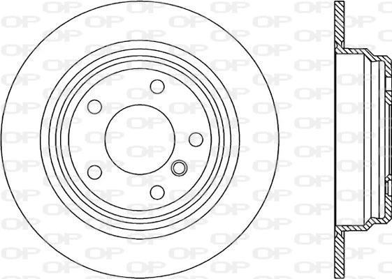 Disque de frein OPEN PARTS BDR1753.10