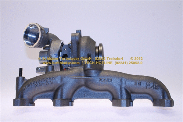 Turbocompresseur, suralimentation SCHLÜTTER TURBOLADER 172-09230