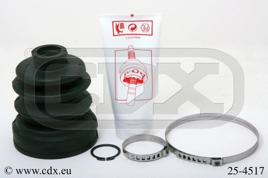 Jeu de joints-soufflets, arbre de commande CDX 25-4517