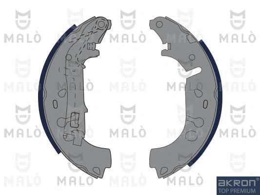 Jeu de mâchoires de frein AKRON-MALÒ 1390083