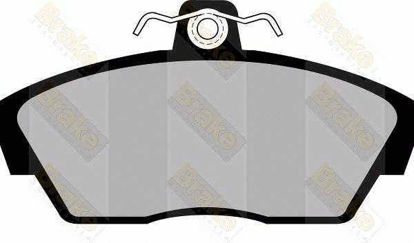 Kit de plaquettes de frein, frein à disque Brake ENGINEERING PA1172