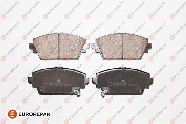 Kit de plaquettes de frein, frein à disque EUROREPAR 1617267380