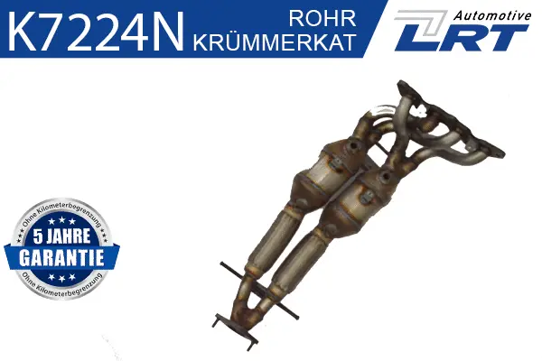 Catalyseur en coude LRT K7224N