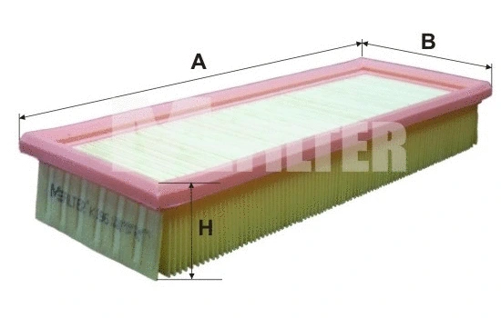 Filtre à air MFILTER K 196