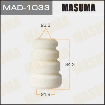 Butée élastique, suspension MASUMA MAD-1033