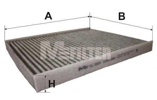 Filtre, air de l'habitacle MFILTER K 9108C