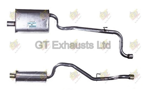 Silencieux arrière GT Exhausts GFE538