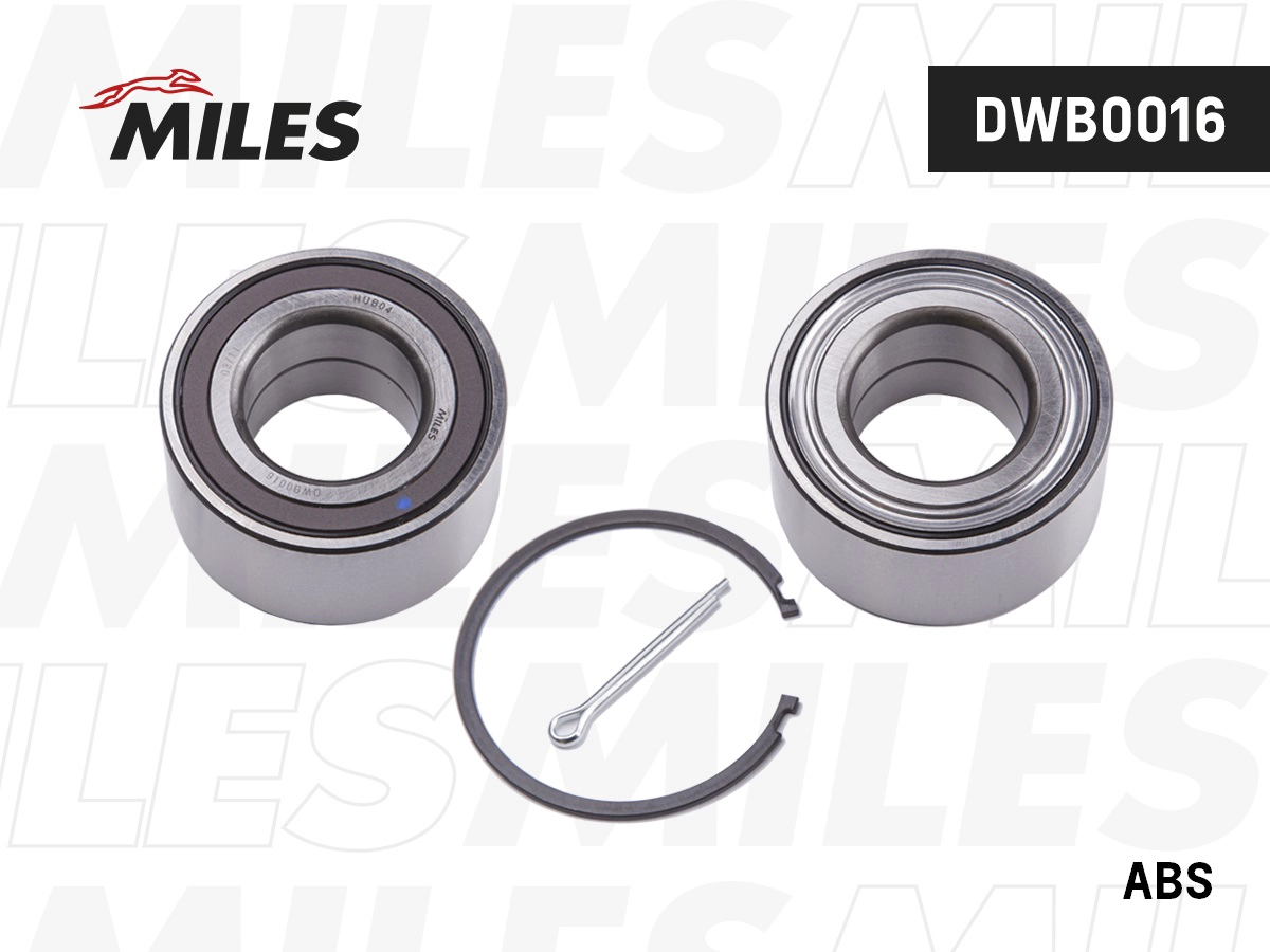 Kit de roulements de roue MILES DWB0016