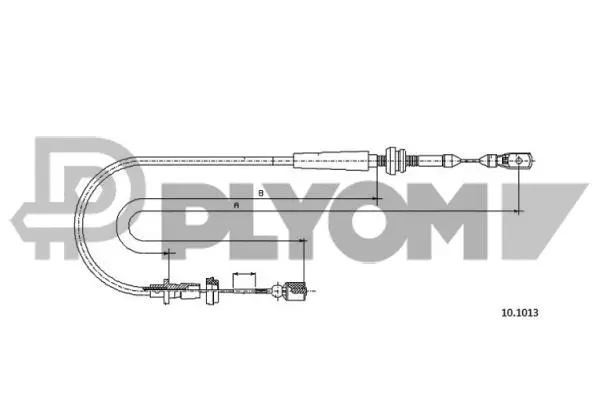 Câble d'accélération PLYOM P468027
