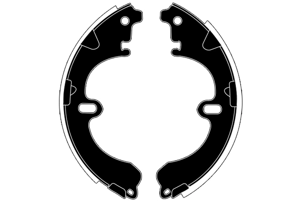 Jeu de mâchoires de frein RAICAM RA25810