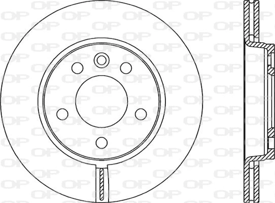 Disque de frein OPEN PARTS BDA2062.20