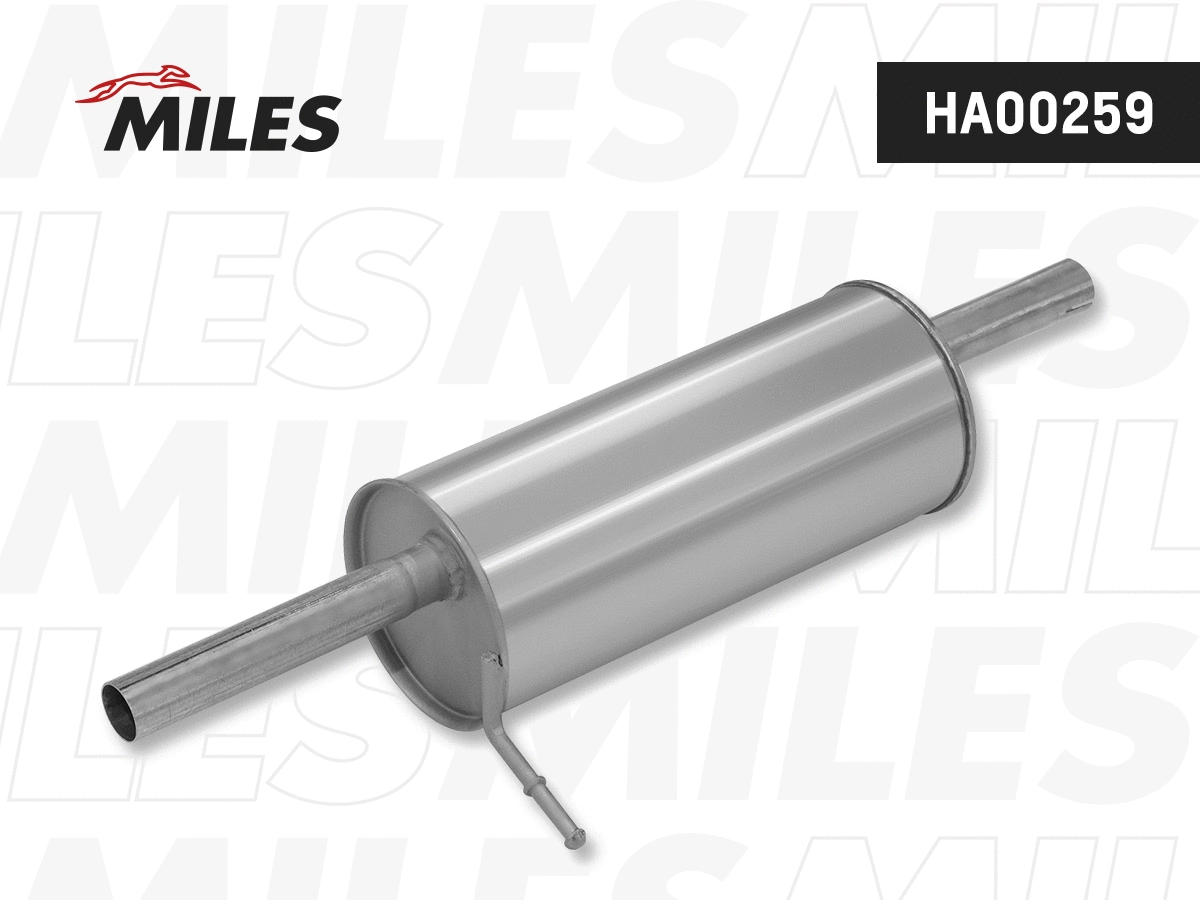 Silencieux arrière MILES HA00259