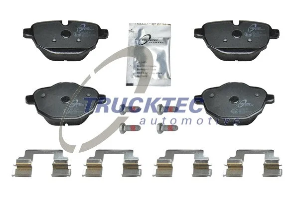 Kit de plaquettes de frein, frein à disque TRUCKTEC AUTOMOTIVE 08.35.049