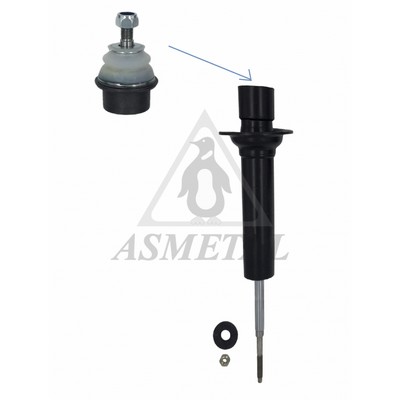 Rotule de suspension ASMETAL 10MR4590