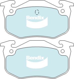 Kit de plaquettes de frein, frein à disque BENDIX-SEA DB1301 GCT