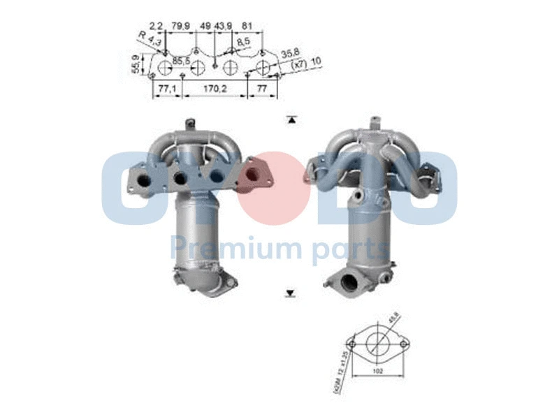 Catalyseur Oyodo 10N0122-OYO
